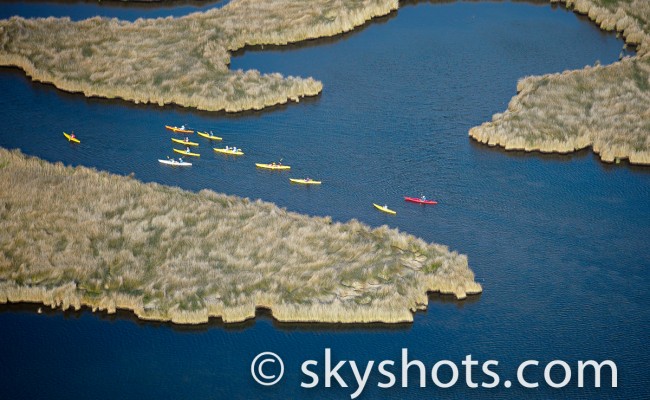 Artistic Kayak Aerial