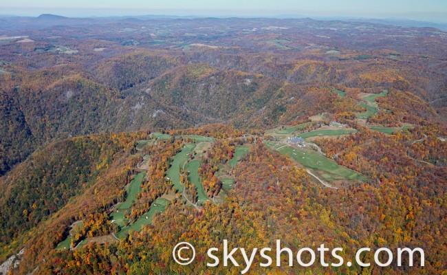 Primland Resort Aerial